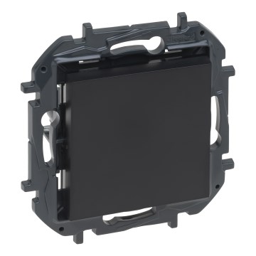 Legrand - Interrupteur unipolaire sans cadre n° 1 NILOE STEP noir