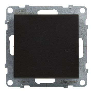 Legrand - Interrupteur unipolaire sans cadre n°1 SUNO noir