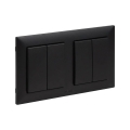 Legrand - Lot de 2 interrupteurs doubles va-et-vient n° 5 avec cadre SUNO noir