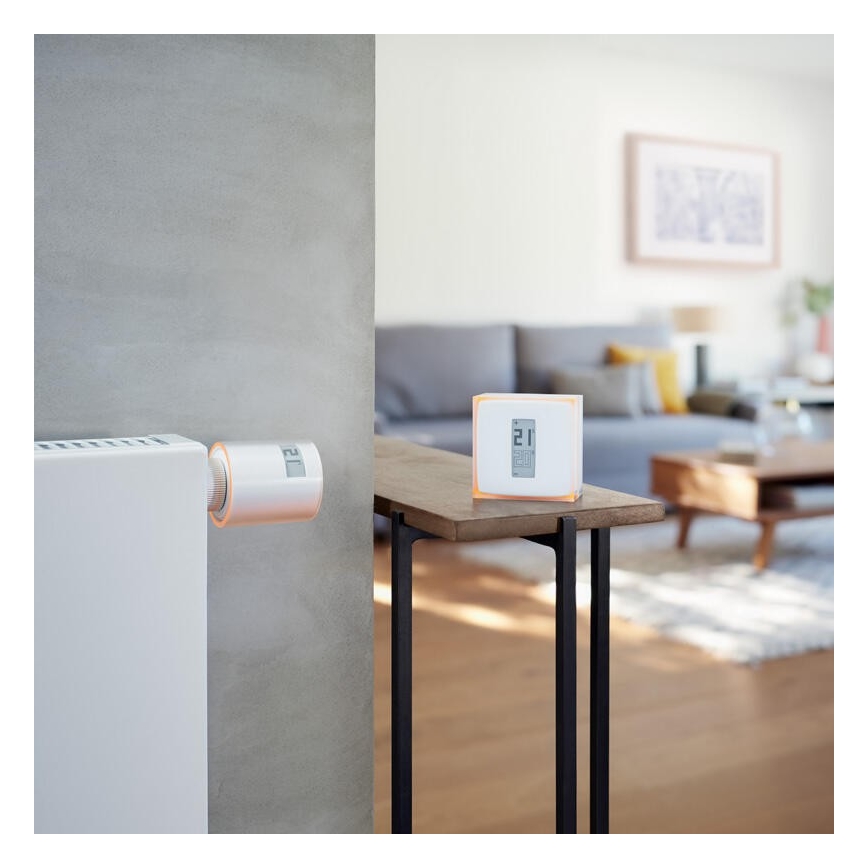 Legrand NVP-PRO - LOT 2x Tête thermostatique connectée + portail 3V Wi-Fi