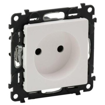 Legrand - Prise d'habitation sans cadre VALENA LIFE 250 V blanche