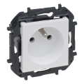 Legrand - Prise domestique sans cadre NILOE STEP 250V blanche