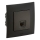 Legrand - Prise Ethernet RJ45 avec cadre NILOE noire