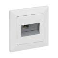 Legrand - Prise Ethernet RJ45 blanche avec cadre SUNO