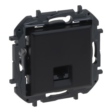 Legrand - Prise Ethernet RJ45 NILOE STEP sans cadre, noire