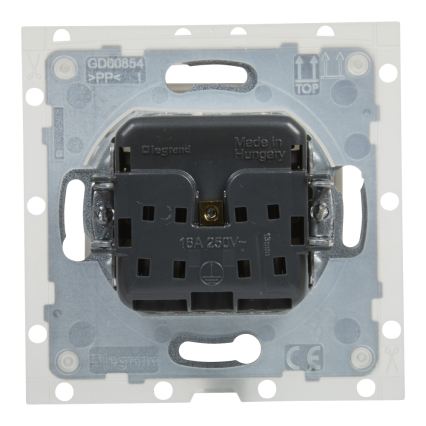 Legrand - Prise extérieure domestique sans enjoliveur SUNO 250V IP44 blanche