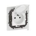 Legrand - Prise extérieure résidentielle sans cadre 250V/16A NILOE IP44 blanche