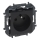 Legrand - Prise murale domestique sans cadre 250V/16A NILOE STEP noire