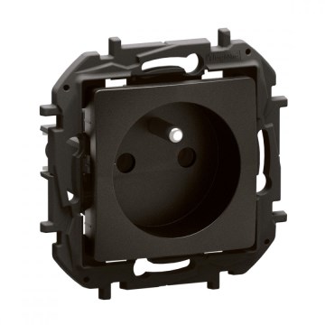 Legrand - Prise murale sans cadre 250V/16A NILOE noire
