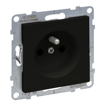 Legrand - Prise murale sans cadre SUNO 250V noire
