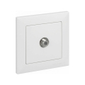 Legrand - Prise TV avec cadre SUNO blanche