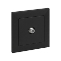 Legrand - Prise TV avec cadre SUNO noire