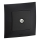 Legrand - Prise TV NILOE avec cadre, noire
