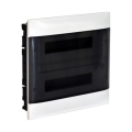 Legrand - Tableau électrique encastré 24 modules IP40 blanc/noir
