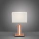 Leuchten Direkt 11421-78 - Lampe de table LED à intensité variable AMANDA 1xE27/40W/230V + 1xLED/5W