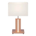 Leuchten Direkt 11421-78 - Lampe LED de table dimmable AMANDA 1xE27/40W/230V + LED/5W
