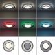 Leuchten Direkt 11627-18 - Luminaire à intensité variable LED RGB ARENDA LED/31W/230V 2700-5000K + Télécommande
