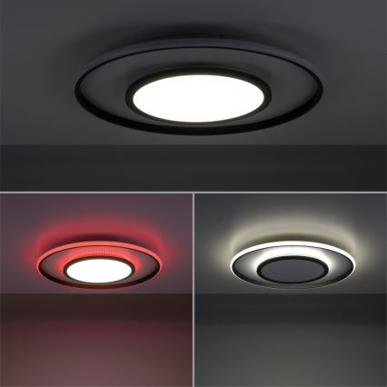 Leuchten Direkt 11627-18 - Luminaire à intensité variable LED RGB ARENDA LED/31W/230V 2700-5000K + Télécommande