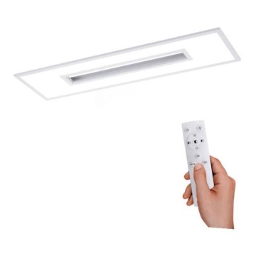 Leuchten Direkt 11646-16 - Plafonnier LED RGB dimmable RECESS LED/41W/230V + LED/7,5W + télécommande