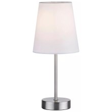 Leuchten Direkt 11680-16 - Lampe de table HEINRICH 1xE14/40W/230V blanc
