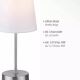Leuchten Direkt 11680-16 - Lampe de table HEINRICH 1xE14/40W/230V blanc