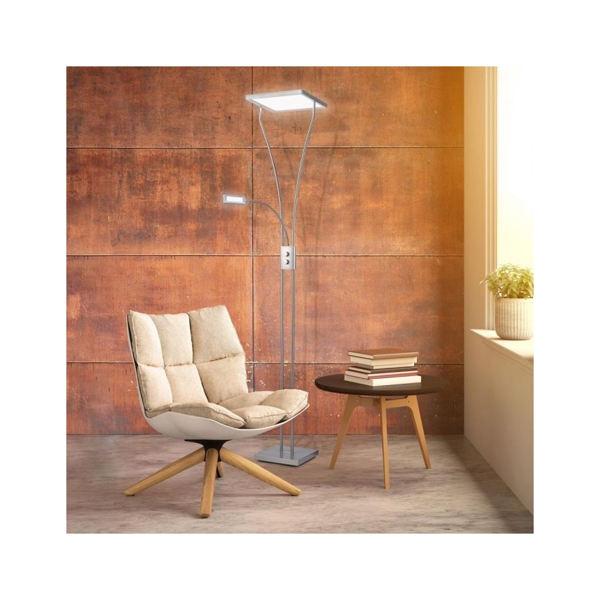 Leuchten Direkt 11722-55 - Lampe LED dimmable MARIAN LED/33,5W/230V + LED/3,6W