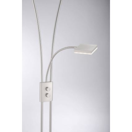 Leuchten Direkt 11776-55-Lampadaire à intensité variable HELIA LED/16,8W/230V + 2xLED/3,8W