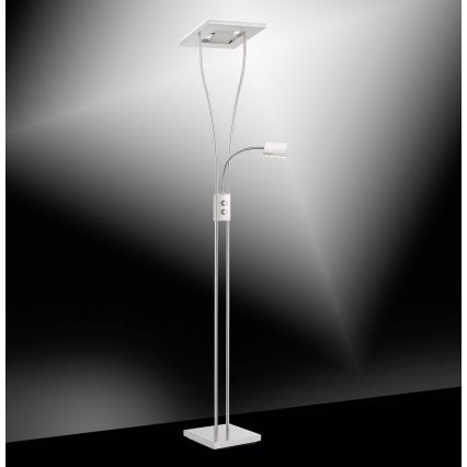 Leuchten Direkt 11776-55-Lampadaire à intensité variable HELIA LED/16,8W/230V + 2xLED/3,8W