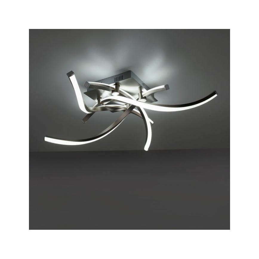 Leuchten Direkt 11995-55 - Lustre à intensité variable LED RGB SWING LED/24,4W/230V 2700-5000K + Télécommande