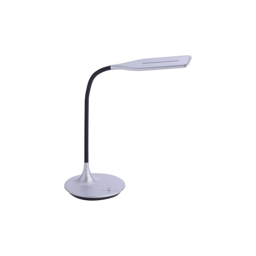 Leuchten Direkt 13061-21 - Lampe de table à intensité variable RAFAEL LED/5W/230V 2700-6000K silver