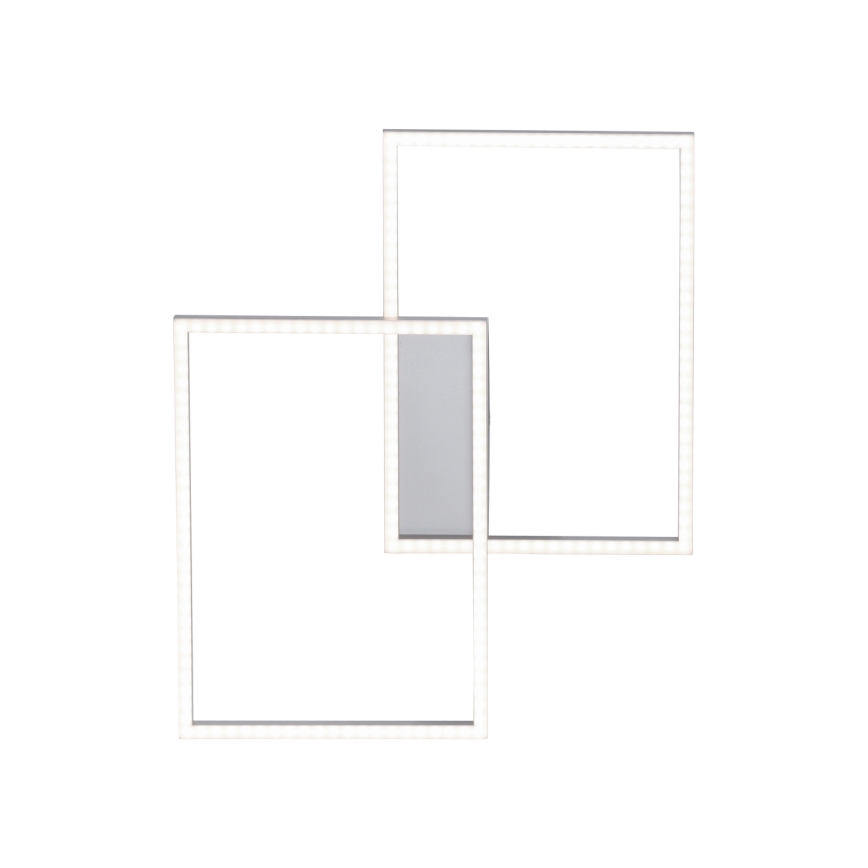 Leuchten Direkt 14017-55 - Plafonnier LED à intensité variable IVEN 2xLED/20W/230V + télécommande