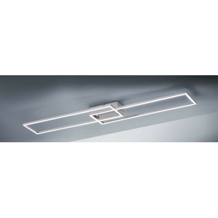 Leuchten Direkt 14019-55 - Plafonnier LED à intensité variable IVEN 2xLED/20W/230V + télécommande