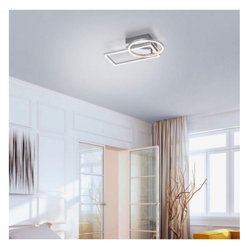Leuchten Direkt 14031-55 - Plafonnier IVEN LED/18W/230V