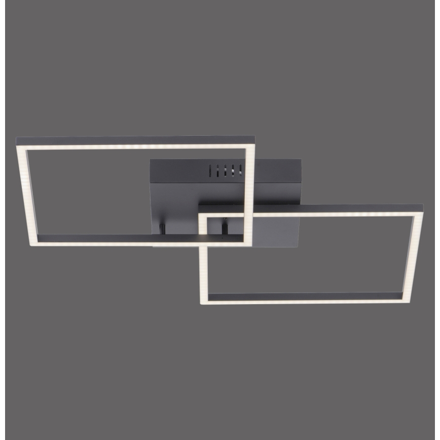 Leuchten Direkt 14141-18 - Plafonnier à intensité variable LED IVEN 2xLED/13,5W/230V + télécommande