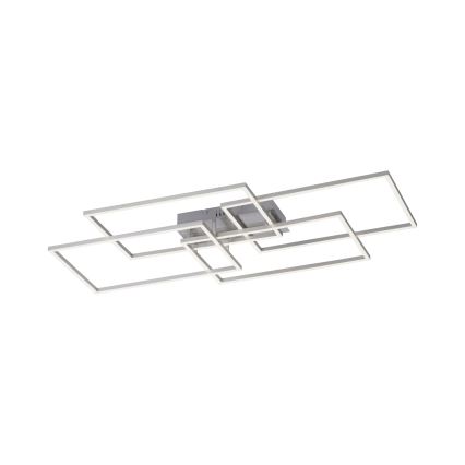 Leuchten Direkt 14151-55 - Plafonnier dimmable LED IVEN 4xLED/12W/230V + télécommande