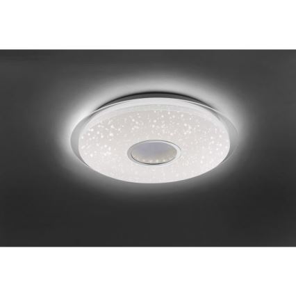 Leuchten Direkt 14227-16- Plafonnier à intensité variable JONAS LED/22W/230V 3000-5000K + Télécommande