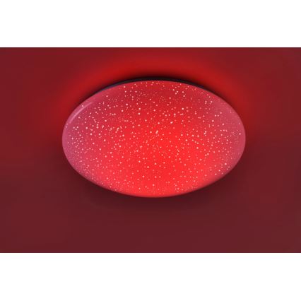 Leuchten Direkt 14242-16 - Plafonnier à intensité variable LED RGB SKYLER LED/18W/230V + Télécommande