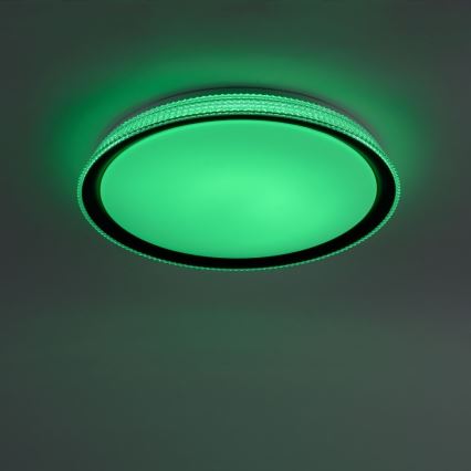 Leuchten Direkt 14339-21 - Plafonnier à intensité variable LED RGB KARI LED/37W/230V Tuya + Télécommande