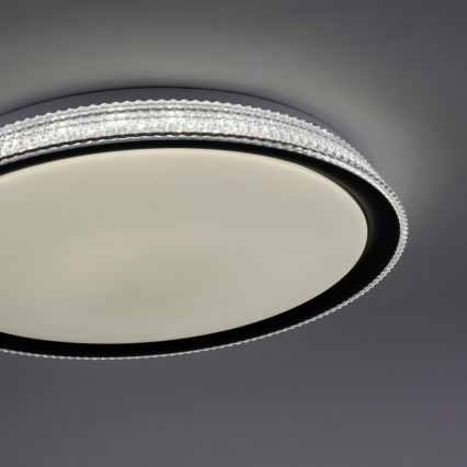 Leuchten Direkt 14339-21 - Plafonnier à intensité variable LED RGB KARI LED/37W/230V Tuya + Télécommande