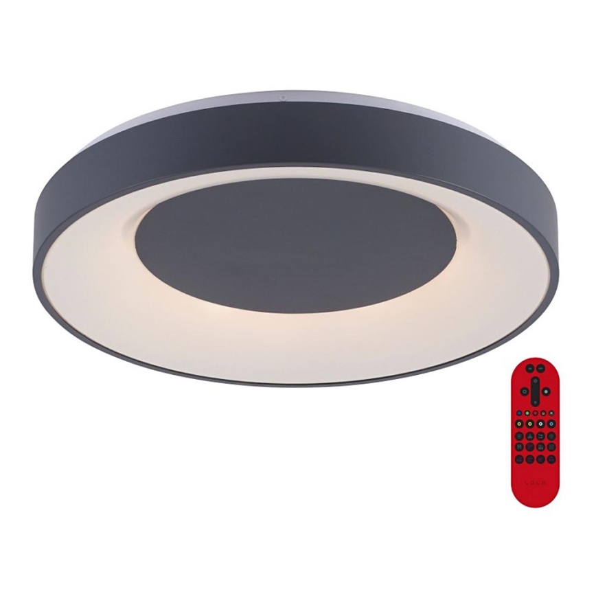 Leuchten Direkt 14346-18 - Plafonnier à intensité variable LED RGB ANIKA LED/26,5W/230V Tuya + Télécommande