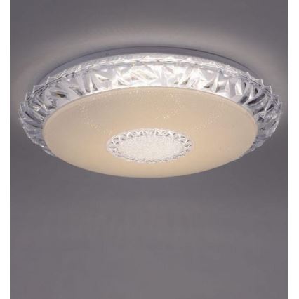 Leuchten Direkt 14376-00- Luminaire à intensité variable LED RGBW LUCCA LED/18,8W/230V 2700-5000K + Télécommande