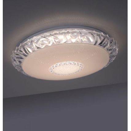 Leuchten Direkt 14377-00- Luminaire LED RVB à intensité variable LUCCA LED/36W/230V + télécommande