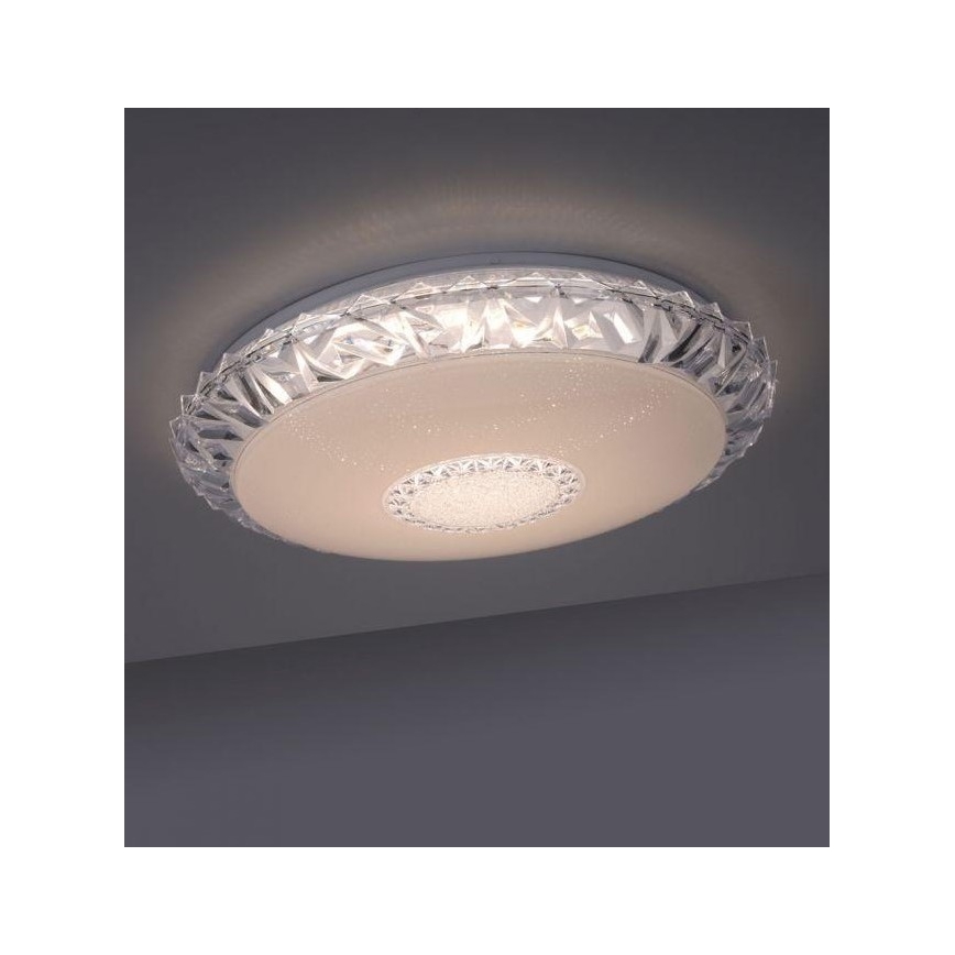 Leuchten Direkt 14377-00- Luminaire LED RVB à intensité variable LUCCA LED/36W/230V + télécommande