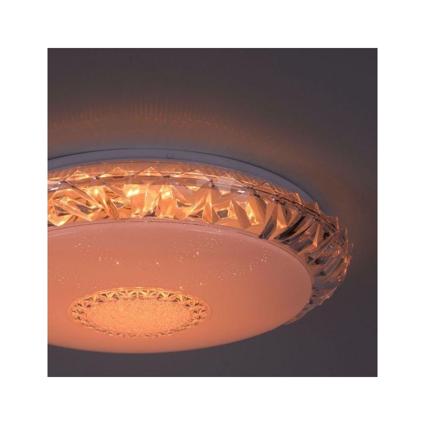 Leuchten Direkt 14377-00- Luminaire LED RVB à intensité variable LUCCA LED/36W/230V + télécommande