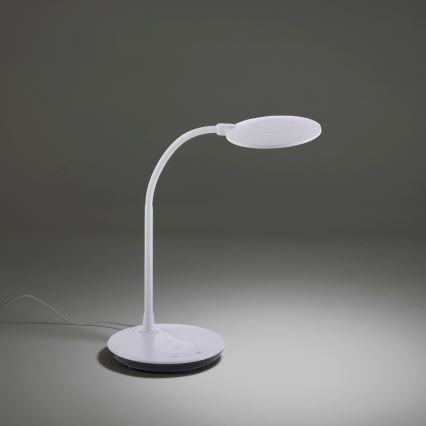 Leuchten Direkt 14416-18-Lampe à intensité variable tactile avec chargeur ASTRID LED/5W/230V 3000/4000/5500K + USB