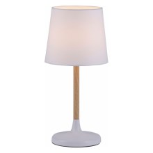 Leuchten Direkt 14423-16 - Lampe de table NIMA 1xE14/40W/230V blanche