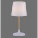 Leuchten Direkt 14423-16 - Lampe de table NIMA 1xE14/40W/230V blanche