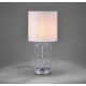 Leuchten Direkt 14615-55 - Lampe de table DEVA 1xE14/40W/230V mat chrome