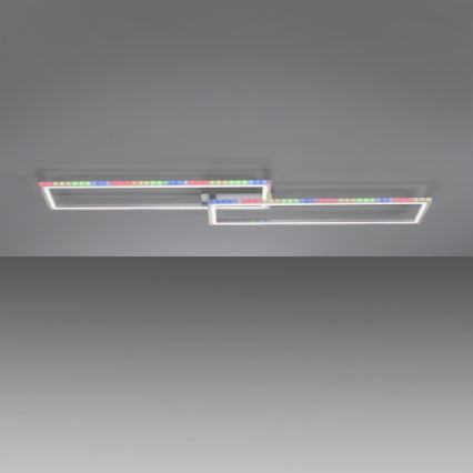 Leuchten Direkt 14635-55 - Plafonnier LED RGB à intensité variable FELIX 34,5W/230V + télcommande