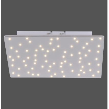 Leuchten Direkt 14670-55 - Plafonnier dimmable LED SPARKLE LED/12W/230V + télécommande